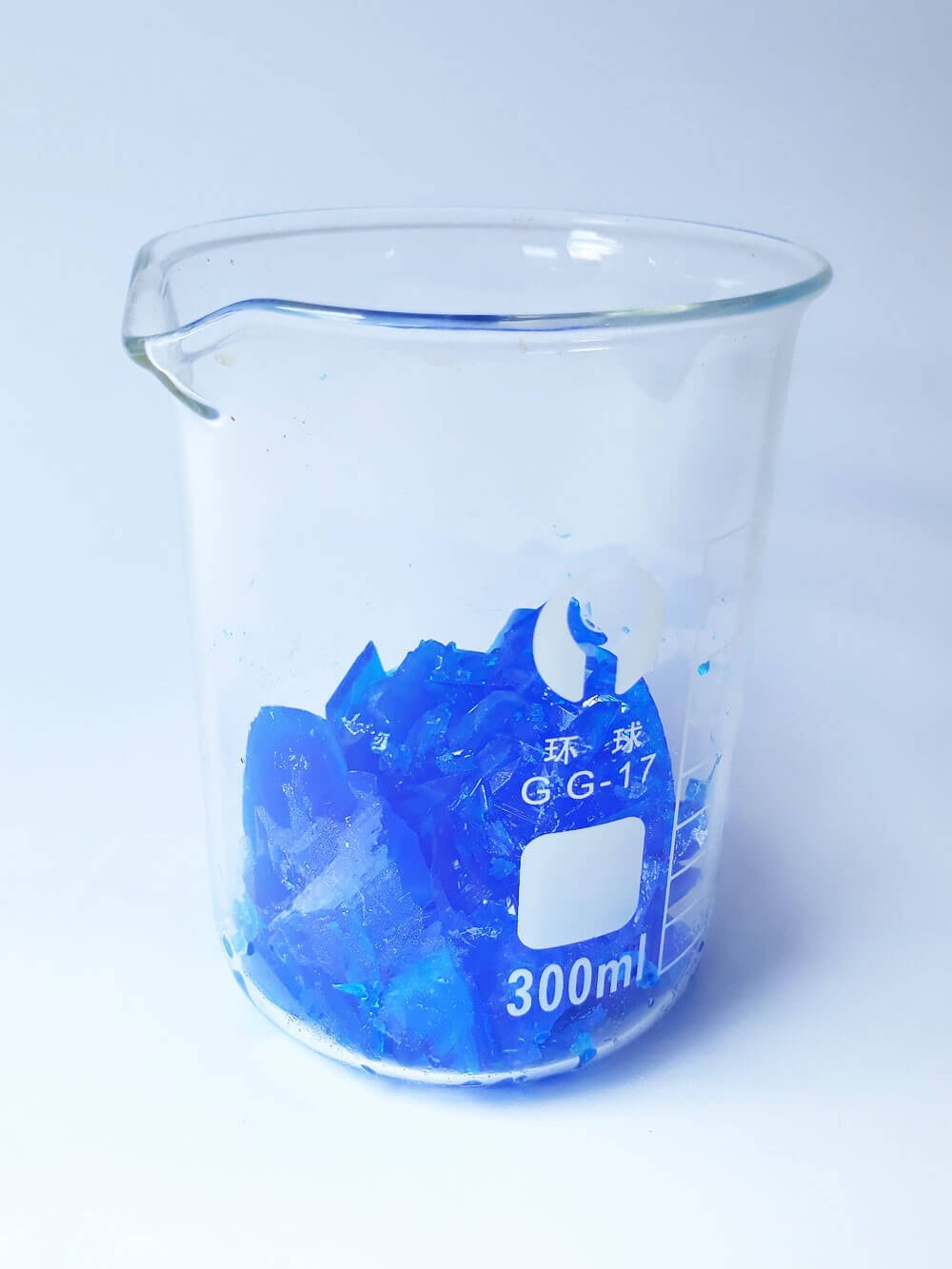 The final yield of purified copper sulfate crystals.
