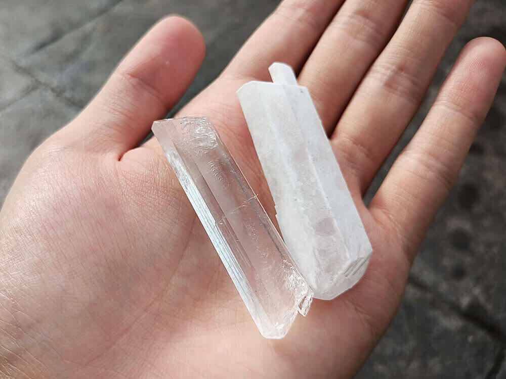 dehydrated epsom salt crystals