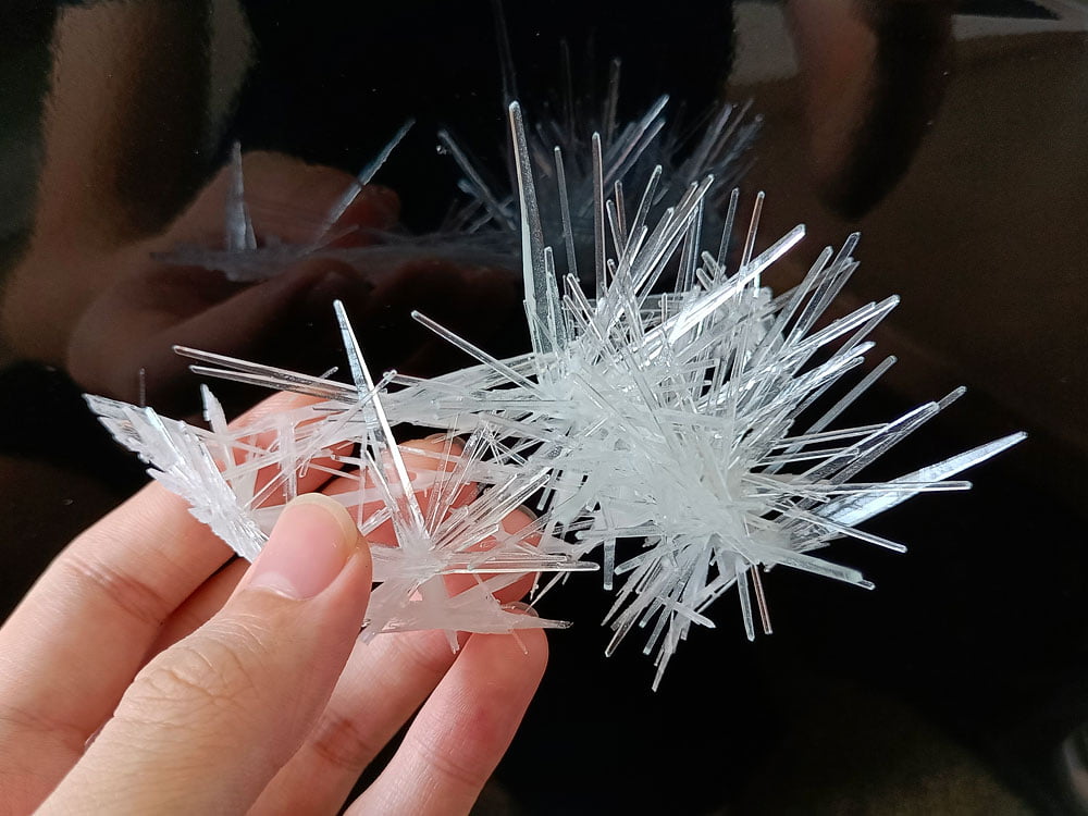 growing spiky crystals at home