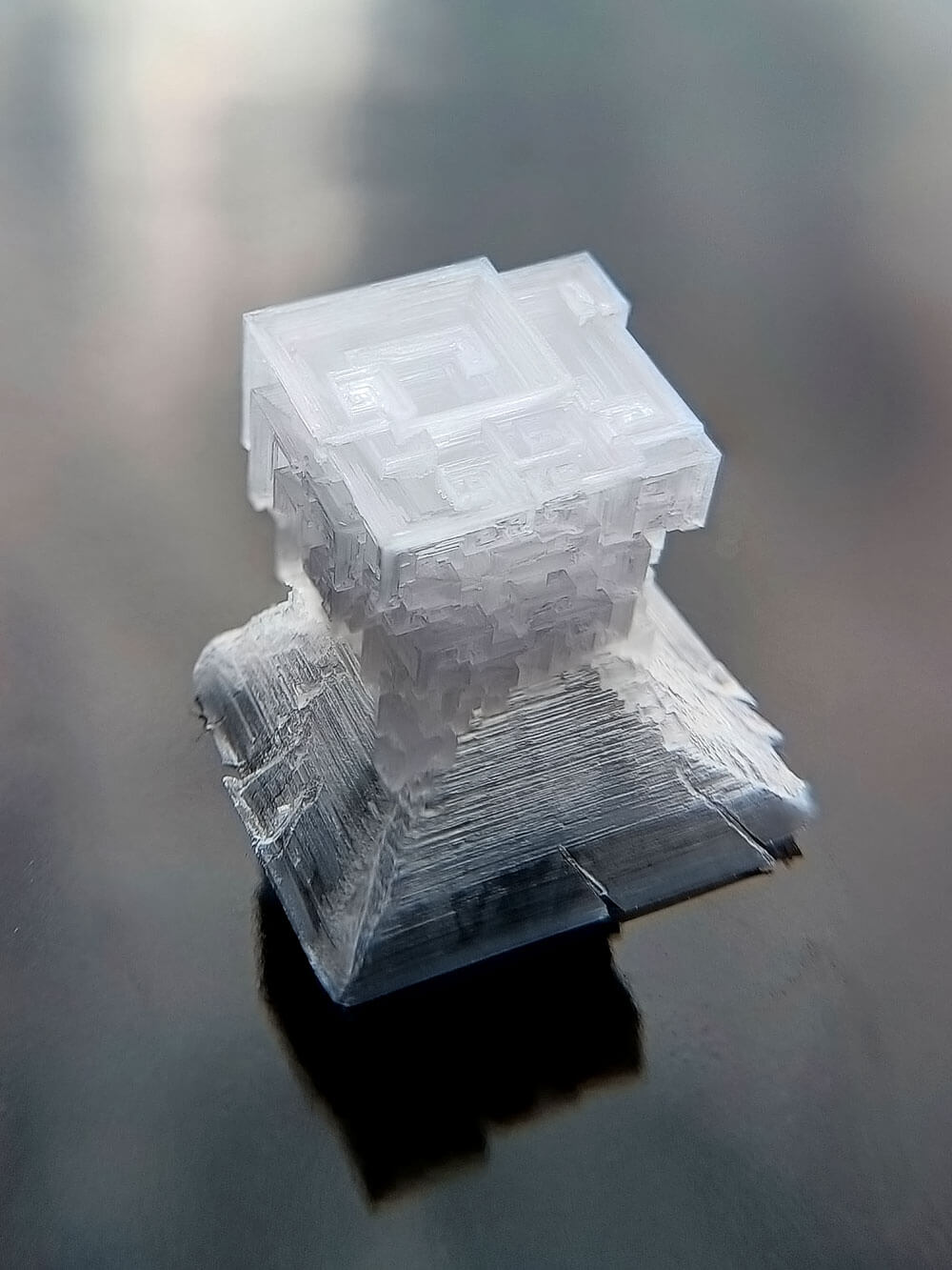 a massive salt hopper crystal