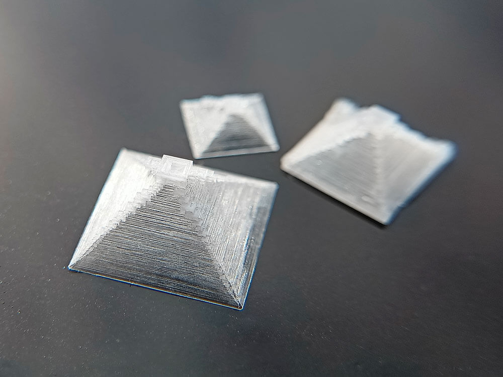 ultra wide pyramidal salt crystals
